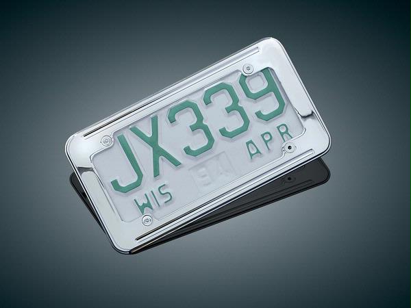 LARGE LICENSE PLATE FRAME, FITS 4 3/8" X 9164