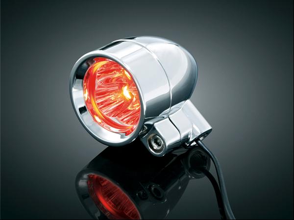 SM SIL.BULLET RED SINGLE 3/8-16 MOUNT 1646