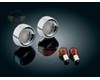 DEEP DISH BEZEL W/LENSES, REAR F/METRIC CRUISERS