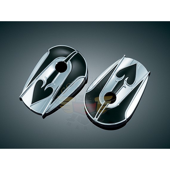 COVERS FOR STOCK H-D MIRRORS, SPADES 1755