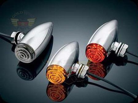 MINI BULLETS GROOVED RED LED  