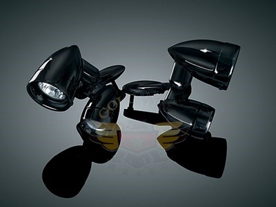 DRIVING LIGHTS FOR ROAD GLIDE, BLACK 5052