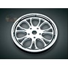 HEATHEN CHROME REAR BELT SPROCKET,  08 FLH MODELS