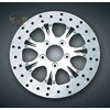 HEATHEN CHROME REAR ROTOR,  08- 09 FLH MODELS