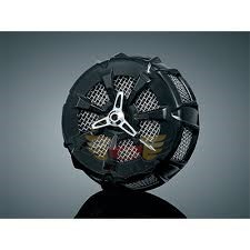 BLK/CHR ALLEY CAT A/C, 99-UP TWIN CAM 9517